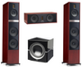 Martin Logan Motion 60XTi Floorstanding Speakers Pair with Motion 50XTi Center Speaker and Dynamo 10 Powered 10" Subwoofer Bundle - Safe and Sound HQ