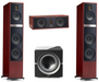 Martin Logan Motion 60XTi Floorstanding Speakers Pair with Motion 50XTi Center Speaker and Dynamo 12 Powered 12" Subwoofer Bundle - Safe and Sound HQ