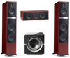 Martin Logan Motion 60XTi Floorstanding Speakers Pair with Motion 50XTi Center Speaker and Dynamo 12 Powered 12" Subwoofer Bundle - Safe and Sound HQ