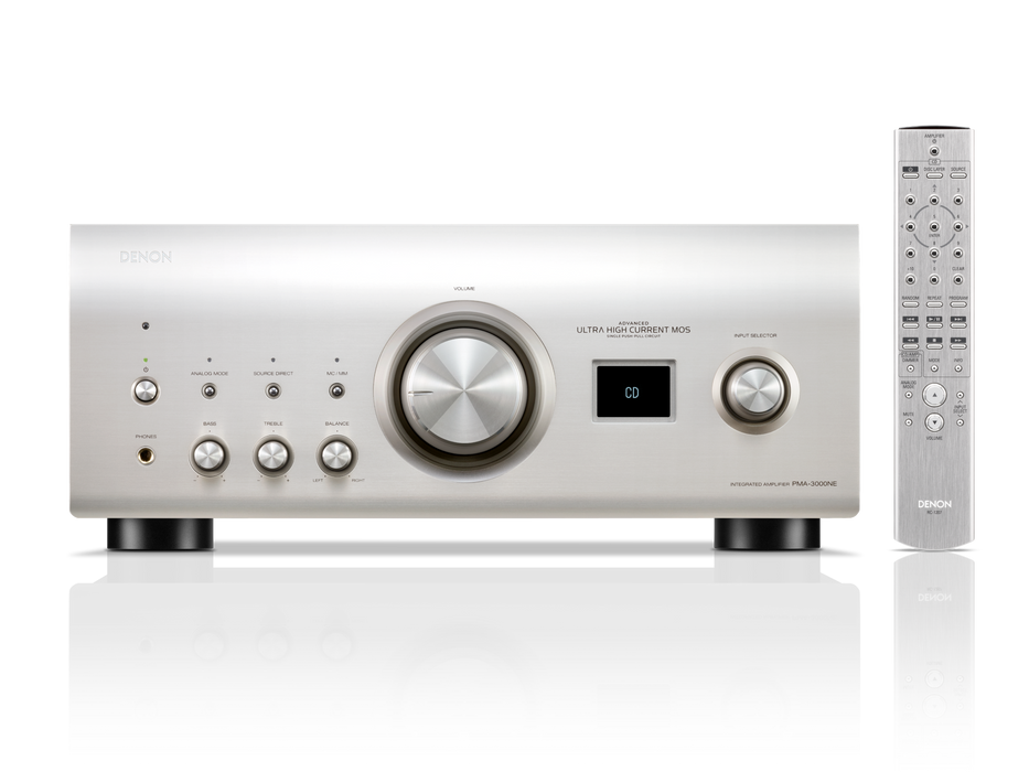 Denon PMA-3000NE 2 Channel 160W Integrated Amplifier with MM/MC Phono Stage - Safe and Sound HQ