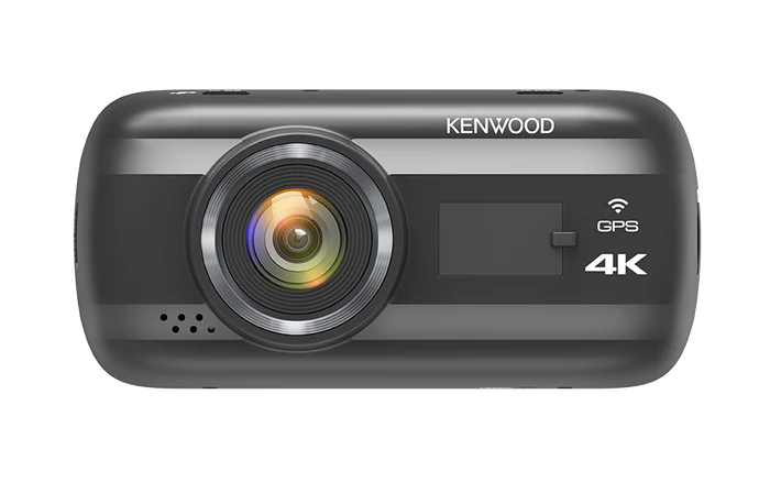 Kenwood DRV-A610WDP 4K HD Dash Camera with Wi-Fi, GPS, and Rear-View Camera - Safe and Sound HQ