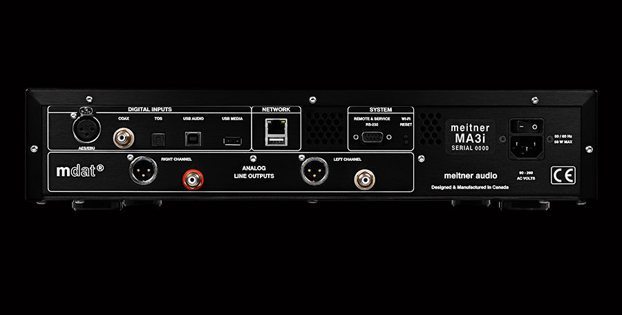 Meitner Audio MA3i Integrated D/A Converter with Streamer - Safe and Sound HQ