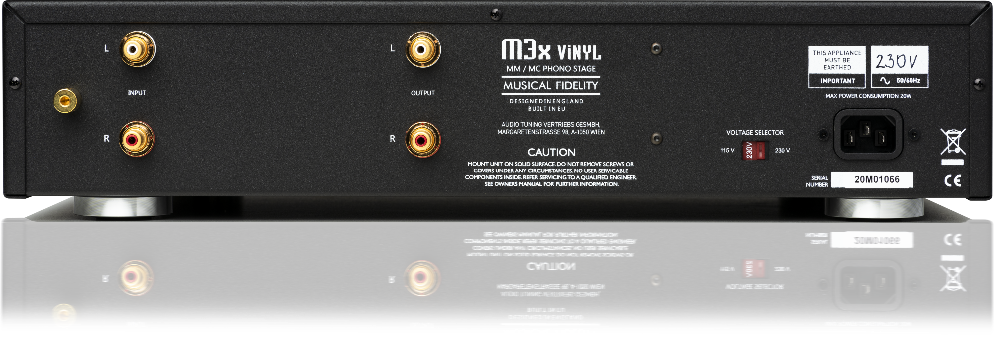 Musical Fidelity M3X Vinyl Phono Stage Open Box - Safe and Sound HQ