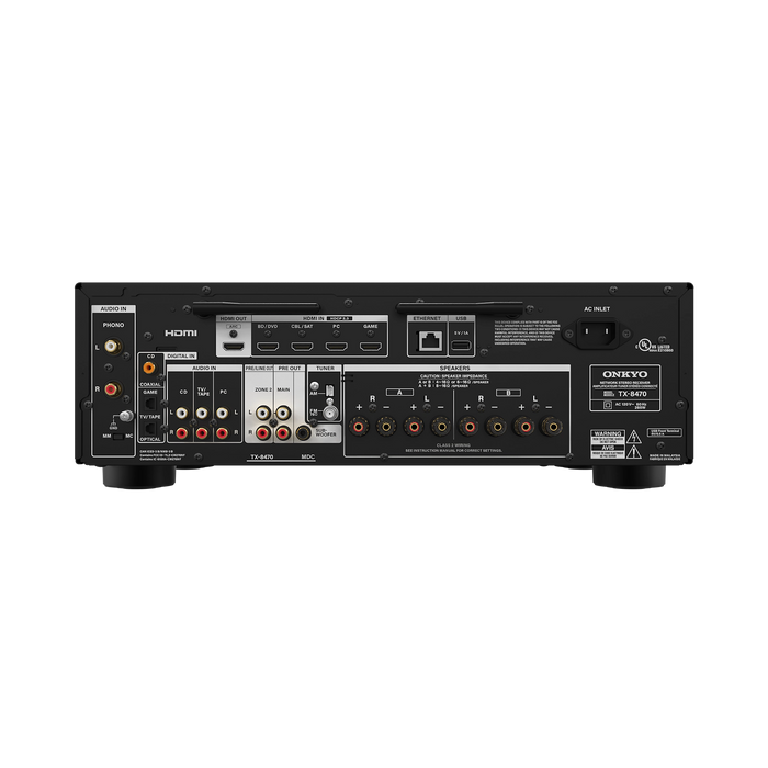 Onkyo TX-8470 Hi-Fi Network Stereo Receiver - Safe and Sound HQ