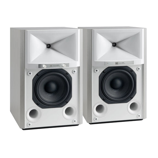 JBL 4305P Powered Studio Monitor Bookshelf Speakers Open Box (Pair) - Safe and Sound HQ