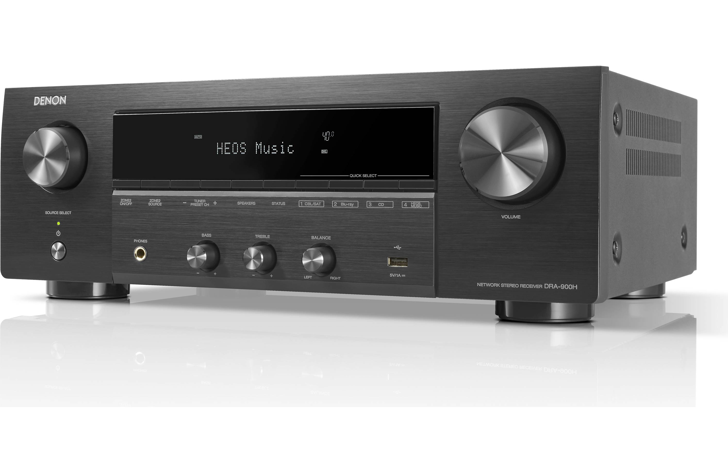 Denon DRA-900H Safe HQ Stereo Network 8K and with Sound HEOS — Store Video Receiver Demo