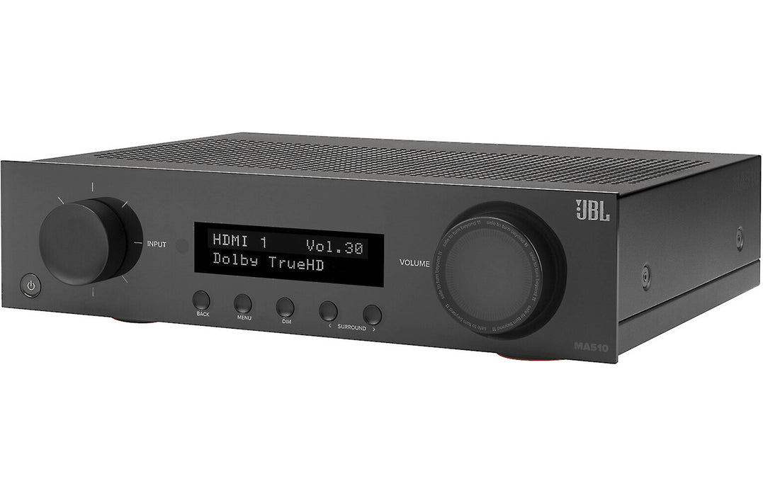 JBL MA510 5.2 Channel 8K A/V Receiver with Bluetooth, Wi-Fi, Apple Airplay 2, and Google Cast - Safe and Sound HQ