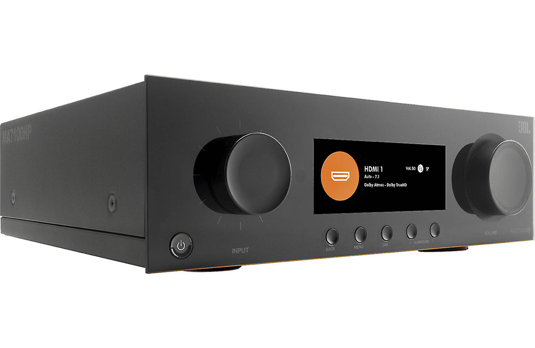 JBL MA7100HP 7.2-Channel 8K A/V Receiver with Wi-Fi, Bluetooth, Apple AirPlay 2, Google Cast, and Dolby Atmos - Safe and Sound HQ