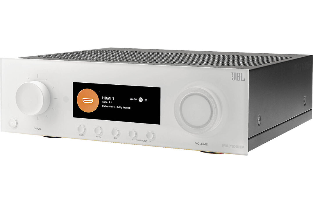 JBL MA7100HP 7.2-Channel 8K A/V Receiver with Wi-Fi, Bluetooth, Apple AirPlay 2, Google Cast, and Dolby Atmos - Safe and Sound HQ