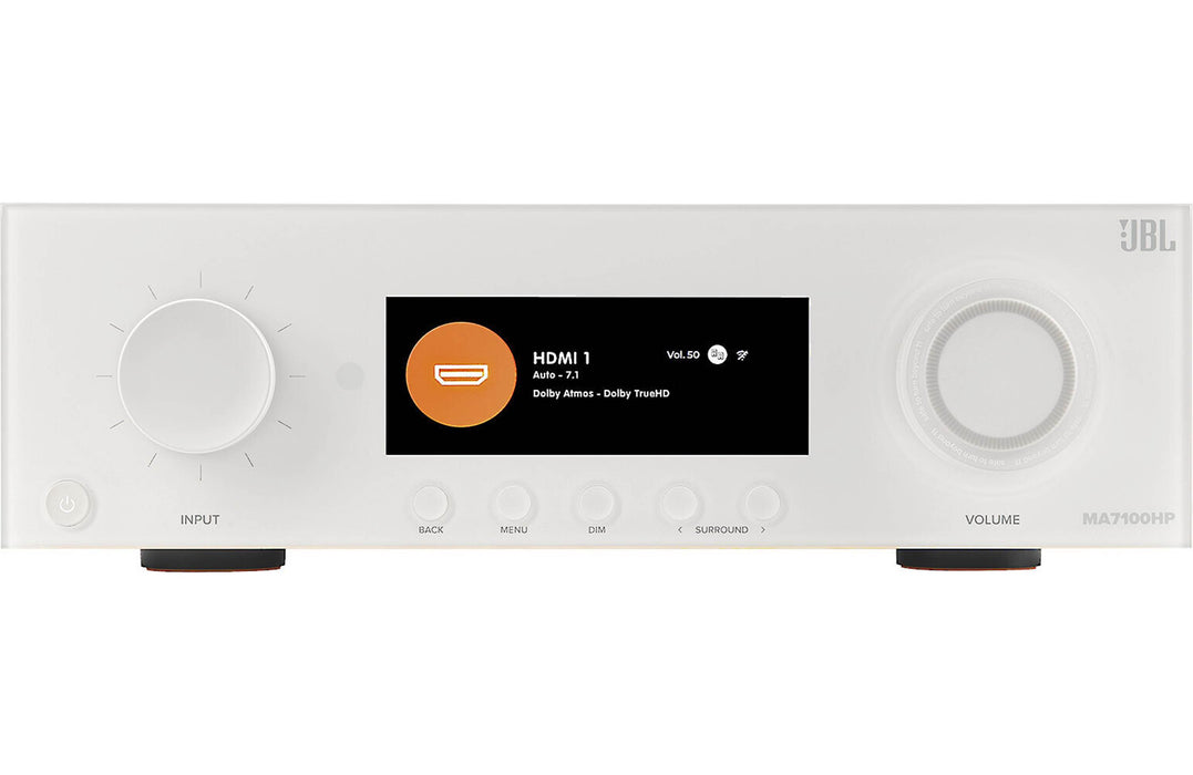 JBL MA7100HP 7.2-Channel 8K A/V Receiver with Wi-Fi, Bluetooth, Apple AirPlay 2, Google Cast, and Dolby Atmos - Safe and Sound HQ