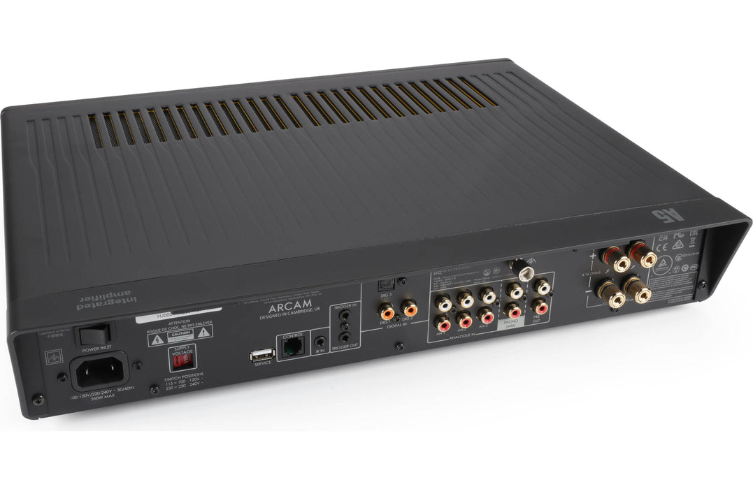 Arcam A5 Stereo Integrated Amplifier with Built-In DAC and Bluetooth - Safe and Sound HQ