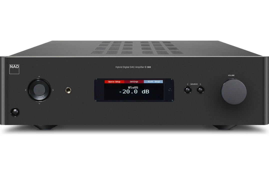 NAD Electronics C 388 BluOS-2i Hybrid Digital DAC Amplifier - Safe and Sound HQ