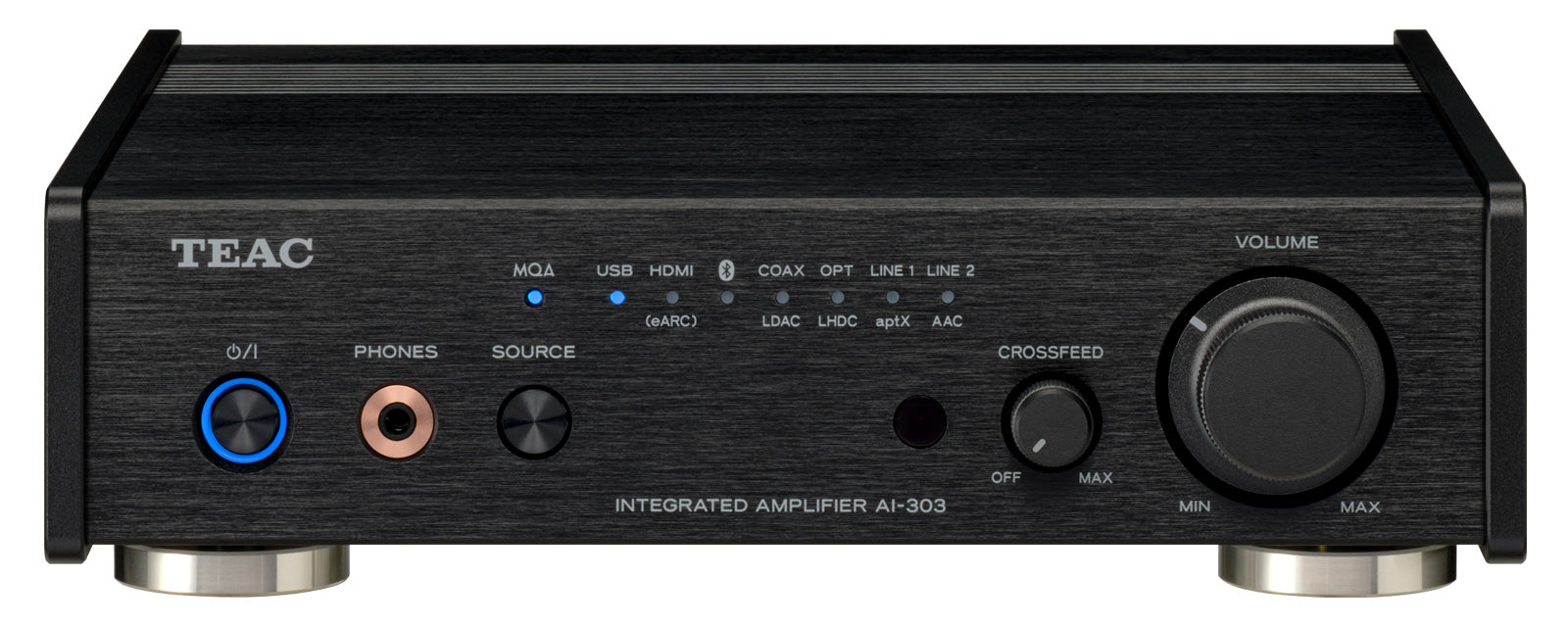 TEAC AI-303 and Black Sound DAC Integrated HQ Amplifier Safe — USB