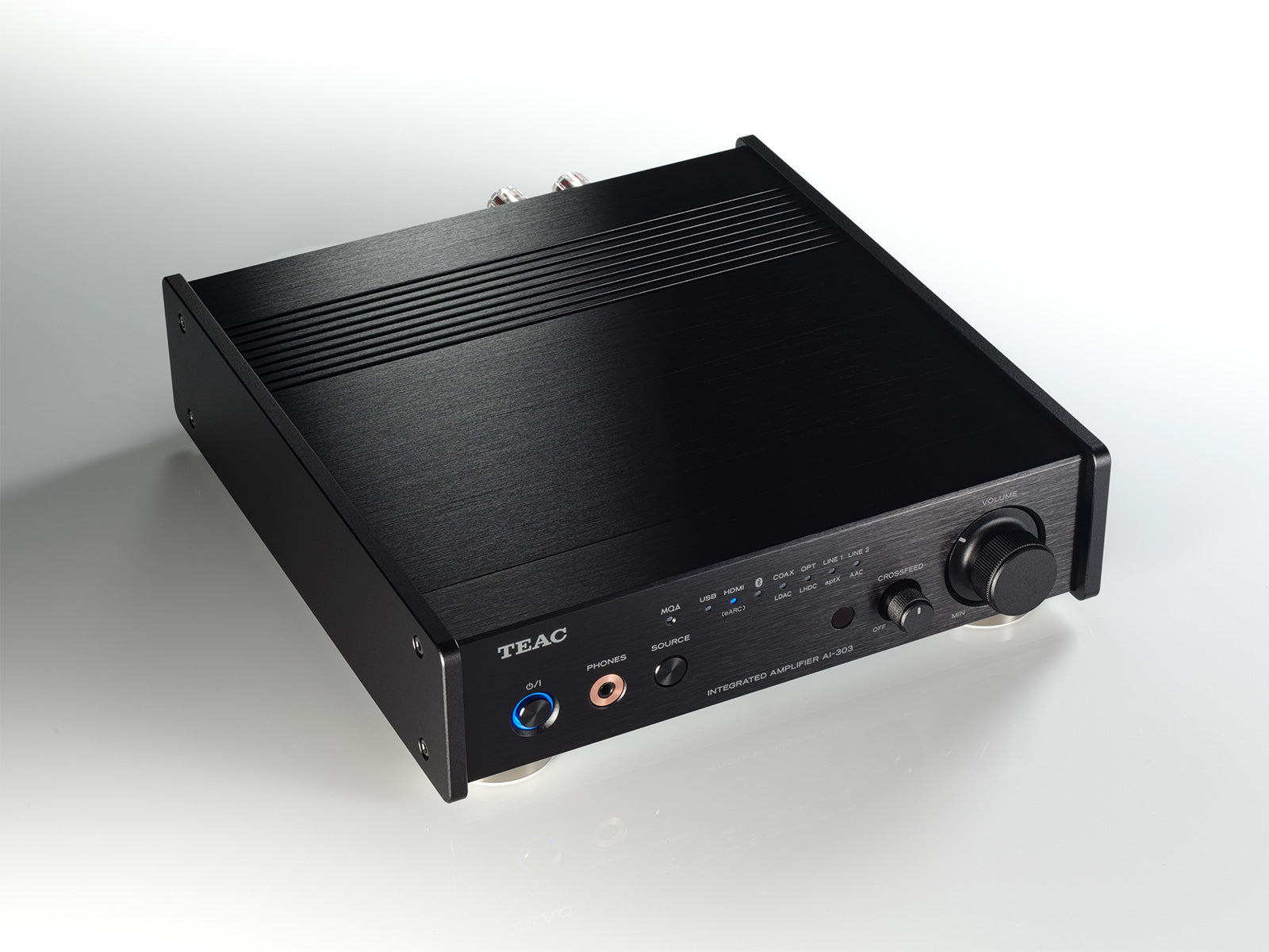 TEAC AI-303 USB Integrated DAC and Safe — Black HQ Sound Amplifier