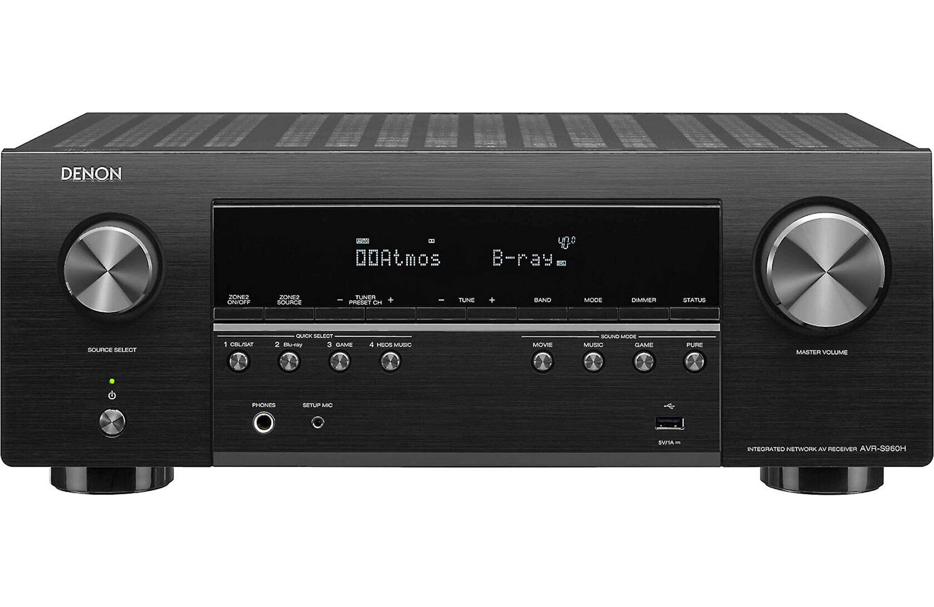 Denon AVR-S960H 7.2 Channel 8K Ultra AV with Dolby a — Safe and Sound HQ