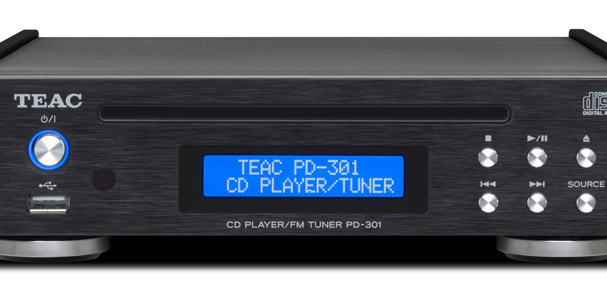 TEAC PD-301-X CD Player/FM Tuner — Safe and Sound HQ